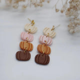 Pumpkin Earrings Mixed Pendant Holiday Jewelry for Women