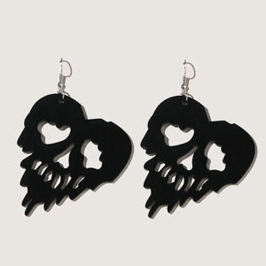 Halloween Spider Web Drop Earrings for Teen Girls