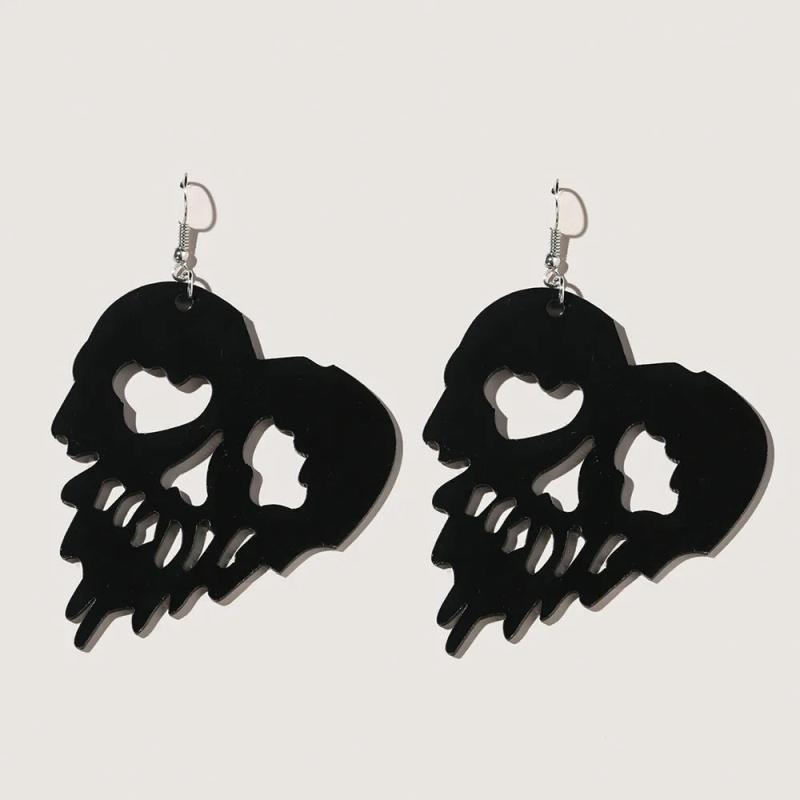 Halloween Spider Web Drop Earrings for Teen Girls