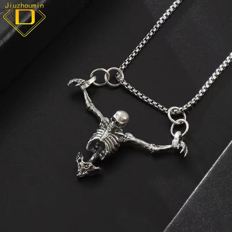Skull Skeleton Ear Studs, Removable Ghost Bride And Bride Earrings