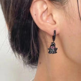 Ghost-Dangle Earring Spooky Huggie Holiday Costume Y2K