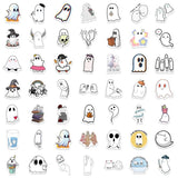100pcs Halloween Ghost Mini Stickers Scrapbook Notebook DIY School Supplies