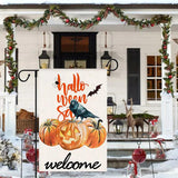 Halloween Pumpkin Alphabet Garden Flag 30*45cm