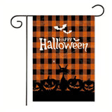 Halloween Pumpkin Alphabet Garden Flag 30*45cm