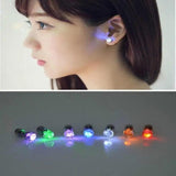 LED Light Christmas Gift Halloween Party Night Studs Earring