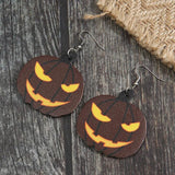 Halloween Pumpkin Drop Earrings - Gift For Girls