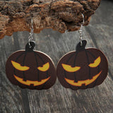 Halloween Pumpkin Drop Earrings - Gift For Girls