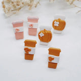 Pumpkin Earrings Thanksgiving Halloween Clay Pendant Holiday Jewelry