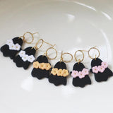 Halloween Flower Ghost Earrings for Women