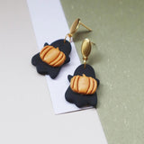 Halloween Flower Ghost Earrings for Women