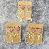 Funny Cat Acrylic Earrings for Women Witchcraft Gothic Halloween