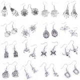 Retro Skeleton Bat Spider Evil Fun Earrings
