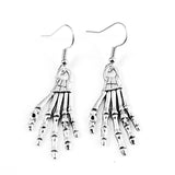Retro Skeleton Bat Spider Evil Fun Earrings