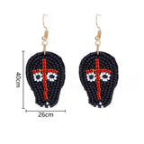 Stainless Steel Halloween Earrings Girls Jewelry