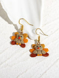 Halloween Polymer Clay Earrings Women Girls Ghost Bat Pumpkin Drop Earrings