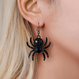 Spider Earrings Exaggerate Animal Earrings Gothic Halloween Jewelry