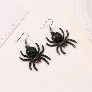 Spider Earrings Exaggerate Animal Earrings Gothic Halloween Jewelry