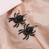 Spider Earrings Exaggerate Animal Earrings Gothic Halloween Jewelry