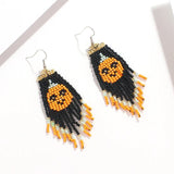 Ghost Earrings Halloween Tassel Earrings Jewelry