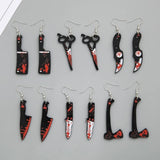 Halloween Ear Hooks Drop Earrings for Women