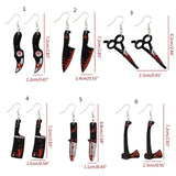 Halloween Ear Hooks Drop Earrings for Women