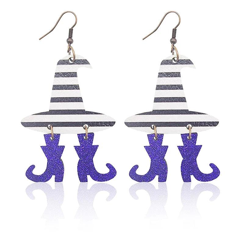 Halloween Frosted Sequin Earrings Set
