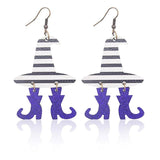Halloween Frosted Sequin Earrings Set