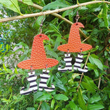 Halloween Frosted Sequin Earrings Set