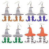 Halloween Frosted Sequin Earrings Set