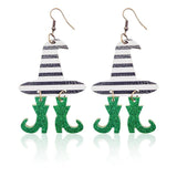 Halloween Frosted Sequin Earrings Set