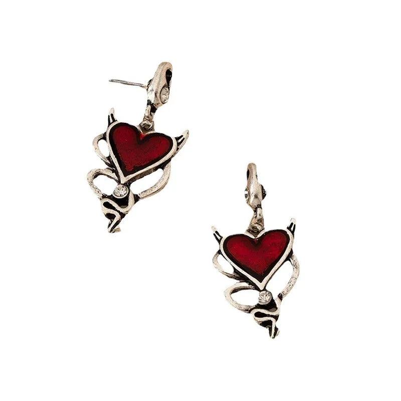 Halloween Retro Punk Earrings for Men and Women