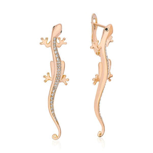 Lizard Earring Autumn Animal Jewelry for Woman Girl