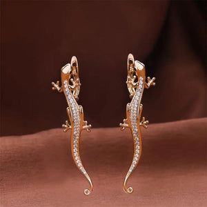 Lizard Earring Autumn Animal Jewelry for Woman Girl
