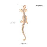 Lizard Earring Autumn Animal Jewelry for Woman Girl