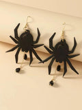 Halloween Acrylic Earrings Spider Ghost Skull Stud Earrings