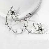 Gothic Spider Ear Clips Women Personality Hip Hop Sexy Ear Cuff
