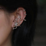 Gothic Spider Ear Clips Women Personality Hip Hop Sexy Ear Cuff