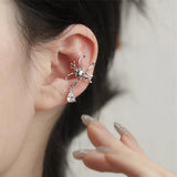 Punk Insect Earrings for Women Hip Hop Spider Ear Clip Studs