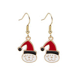 Halloween Pumpkin Head Earrings Dripping Alloy Earrings