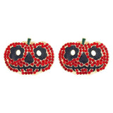 Ghost Pumpkin Spooky Earrings Masquerade Jewelry for Women