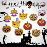 Ghost Pumpkin Spooky Earrings Masquerade Jewelry for Women