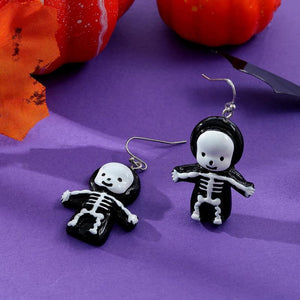 Skull Ghost Earrings for Women