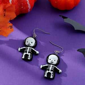 Skull Ghost Earrings for Women