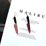 Punk Killer Sharp Kitchen Earrings Halloween Ear
