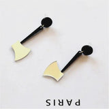 Punk Killer Sharp Kitchen Earrings Halloween Ear