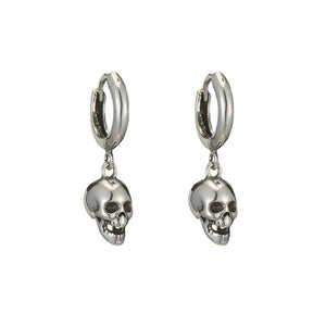 Skeleton Earrings Vintage Goth Punk Skull Earrings for Women Men