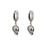 Skull Dangle Earrings Gothic Dark Vintage Halloween Earrings