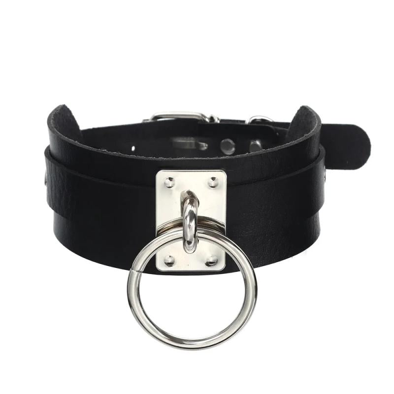 Goth Punk Rock Choker Collar Necklace for Women Girl