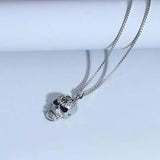 Skull Head Pendant Hip Hop Punk Necklace