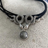 Hip Hop Snake Necklace Choker Collar Halloween